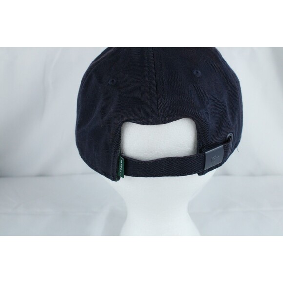 Lacoste Sport Miami Open Itau Hat Cap OSFM Blue Embroidered  Lacoste Sport Miami Open Itau Hat Cap OSFM Blue Embroidered Gator Adjustable
